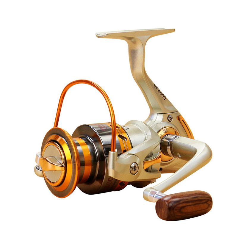 500-9000 series Distant Wheel Metal Spinning Fishing Reel 5.