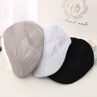 Summer Casual Berets Cap Unisex Mesh Flat Caps Newsboy Hats