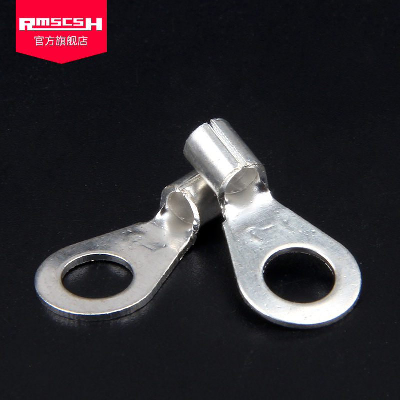 OT4/6/10/16-5/8/12/14圆形冷压接线端子欧式线耳铜线鼻子裸接头