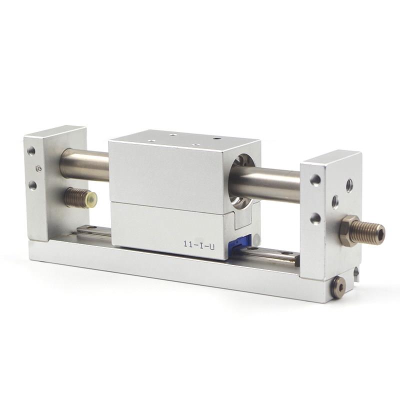 亚德客气动导轨型无杆气缸RMH10/16/20/25X50/100/150/200/250-S