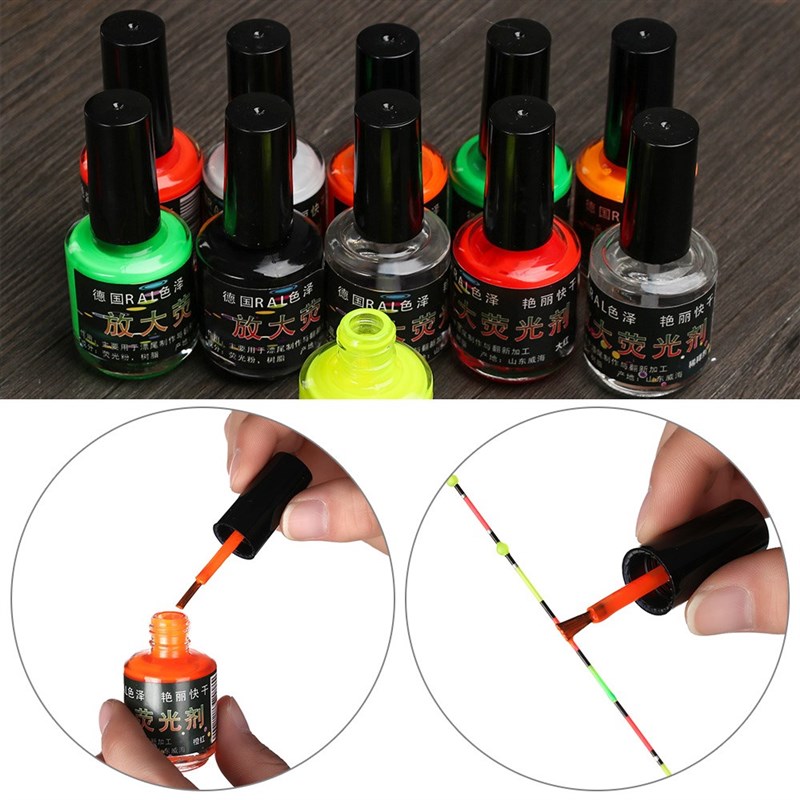 1PC Hot Fluorescent Oil Fluorescent Paint Tail Painting DIY