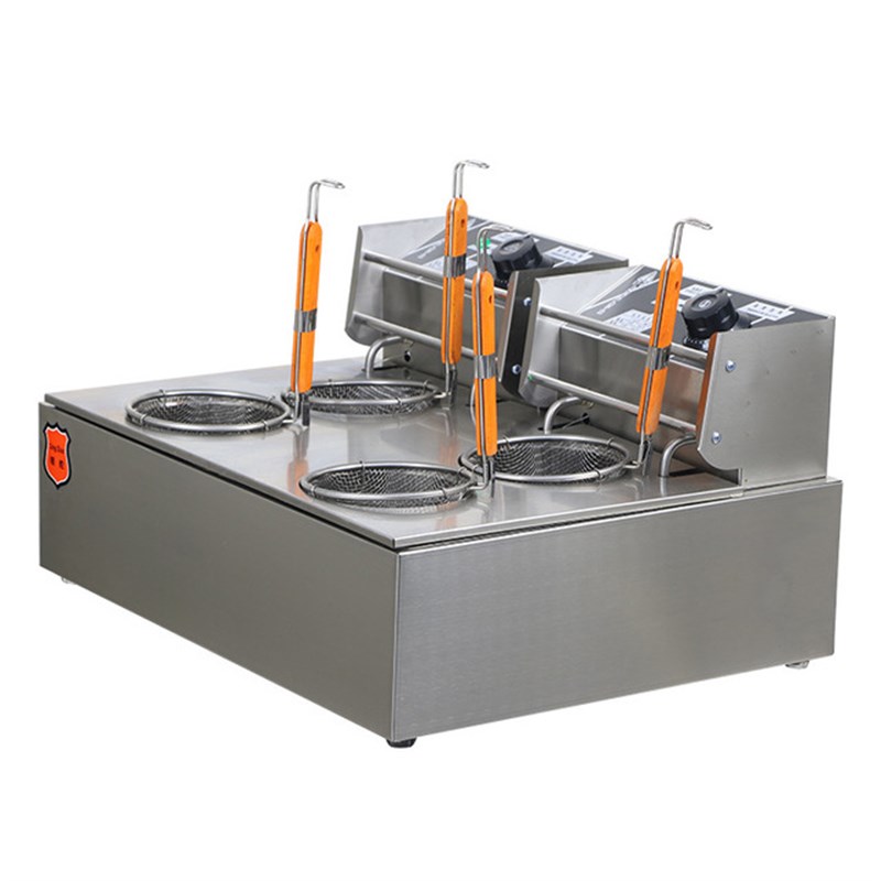 商用台式6孔电热煮面炉冒菜炉煮面锅不锈钢煮面机汤粉炉麻辣烫机