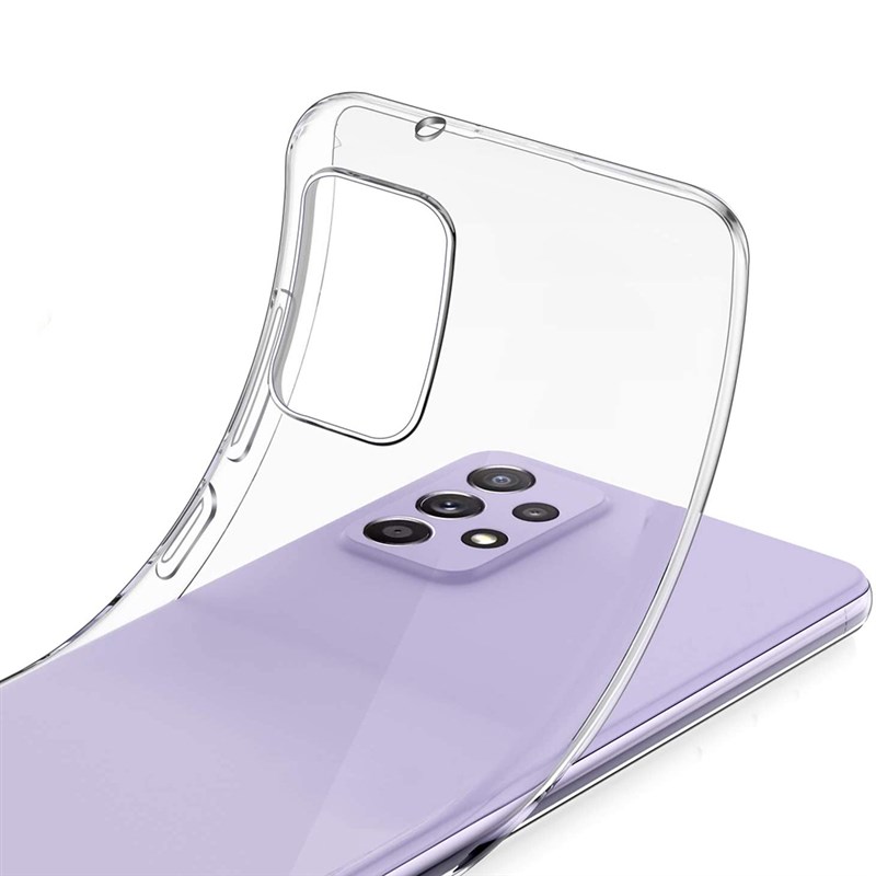 Clear Silicone Soft Phone Case For Samsung Galaxy A72 A52 A3