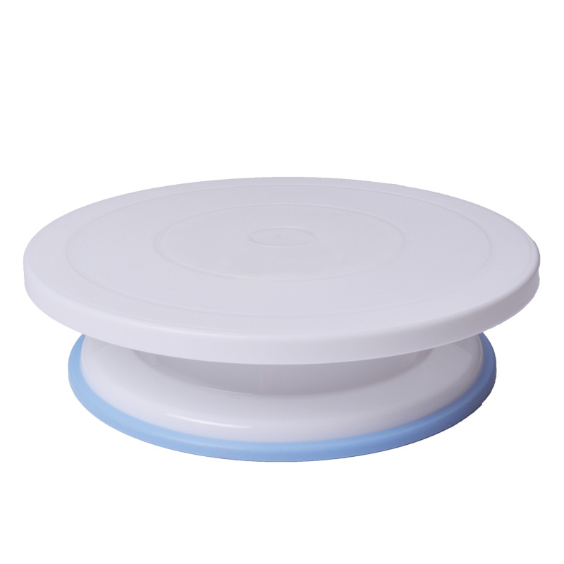Baking turntable rotary cake mounting table PP plastic moun