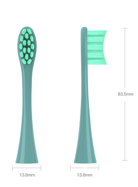 12 cabe?as embaladas seladas vcuo da escova da substitui