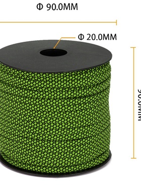 New 2021 50m Paracord 4mm Paracord 7 Strand Core Outdoor Cam