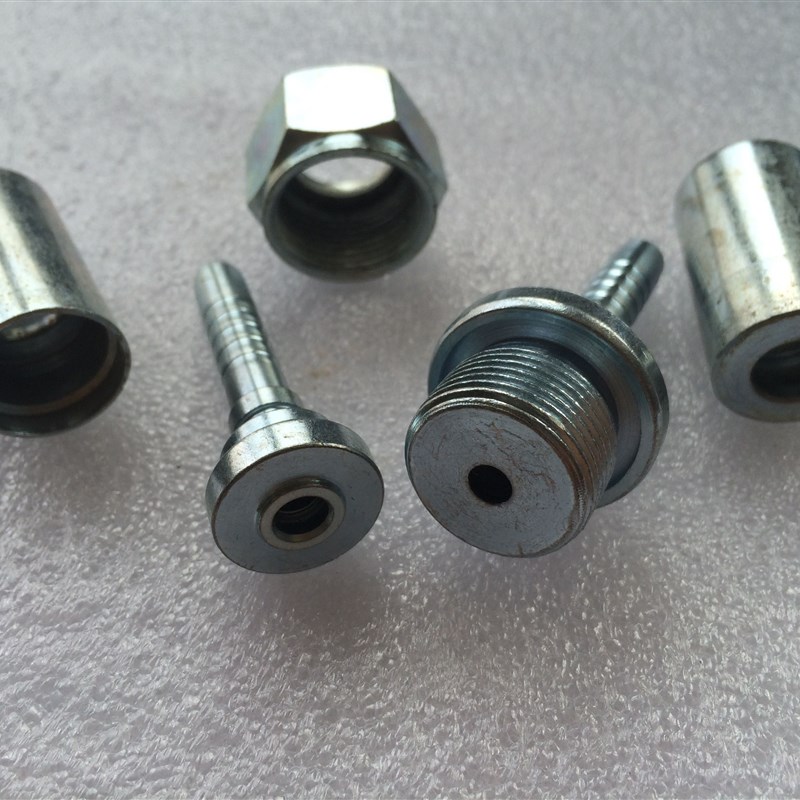 。高压清洗机洗车机出配件550 580型 水管接头 压制接头 原厂接头