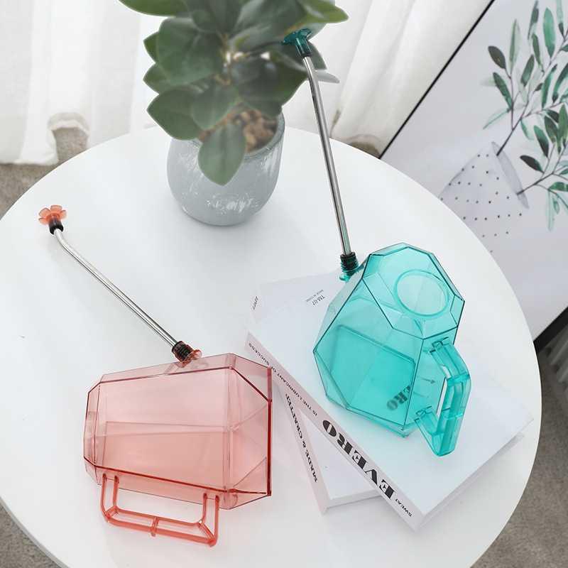 不锈钢长嘴浇水壶家用养花浇花园艺工具绿植淋花壶喷壶大号洒水m