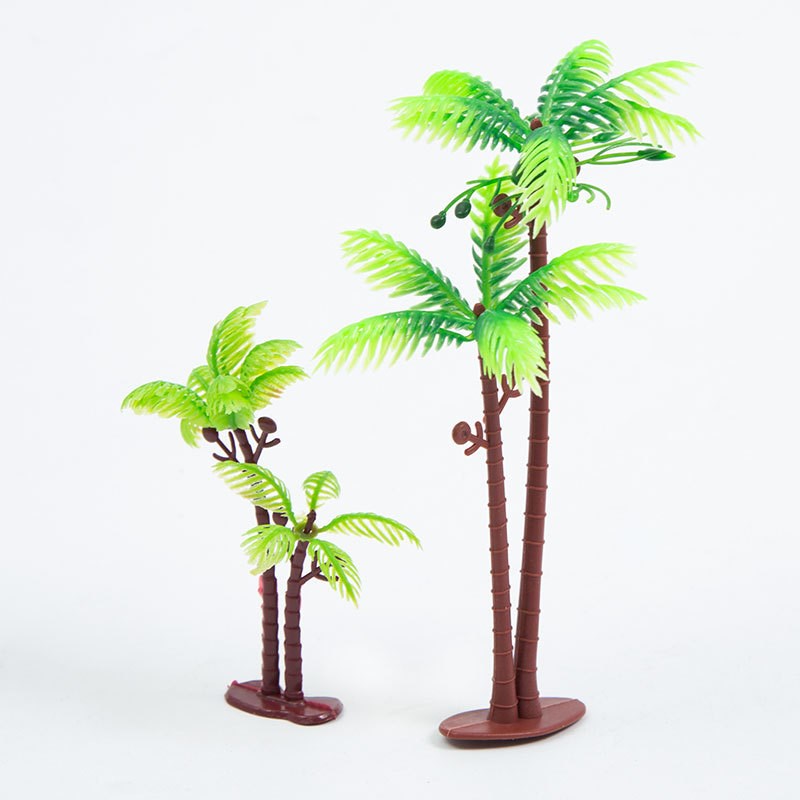 10pcs/lot Coconut Tree Tropical Rainforest Coconut Jurassic