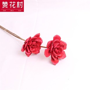 云南干花花束 贊花村 曼陀羅手工粘接花 飾花材 插花搭配裝