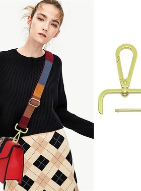 Replacement D-Rings Swivel Snap Hooks,4 Pices Rotatable Pus