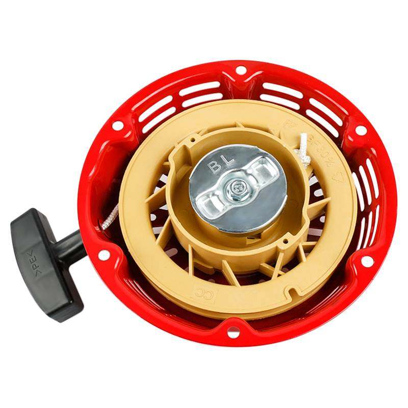 汽油机发电机拉盘大全配件168动力微耕机水泵手拉绳启动器总成