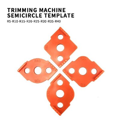 极速4pcs Stable Compact High Hardness R Corner For Woodworki