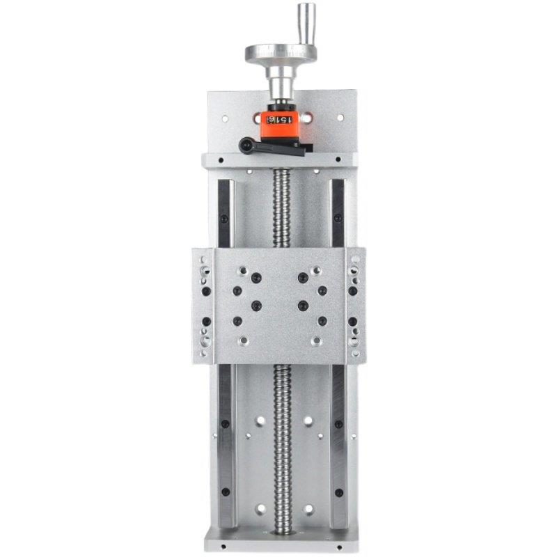 新品新品手动款数显器精密滚珠丝杆滑台模L组直M线导轨十字升降工