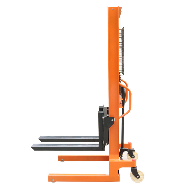 新品至力a上定制款堆高车小型手动堆高机仓库装卸搬运升降手动液