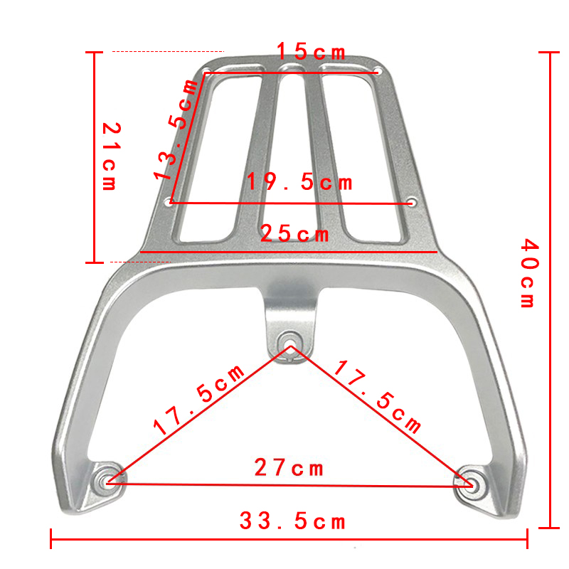 新品电动车博达马克尾箱架装安全帽尾箱后尾架YD1200DT-26B型后货