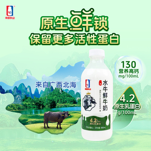 960ml学生儿童 南国乳业鲜奶4.2g低温 营养早餐水牛鲜奶 新品