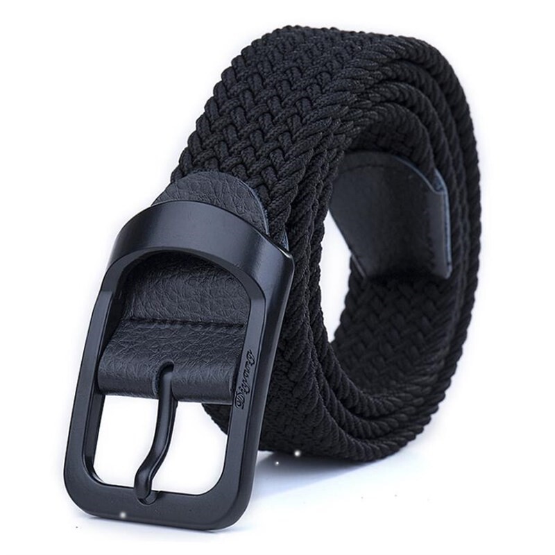 Men's Leather Belt Black Jeans Waist Strap 1 - Taobao product photo 2