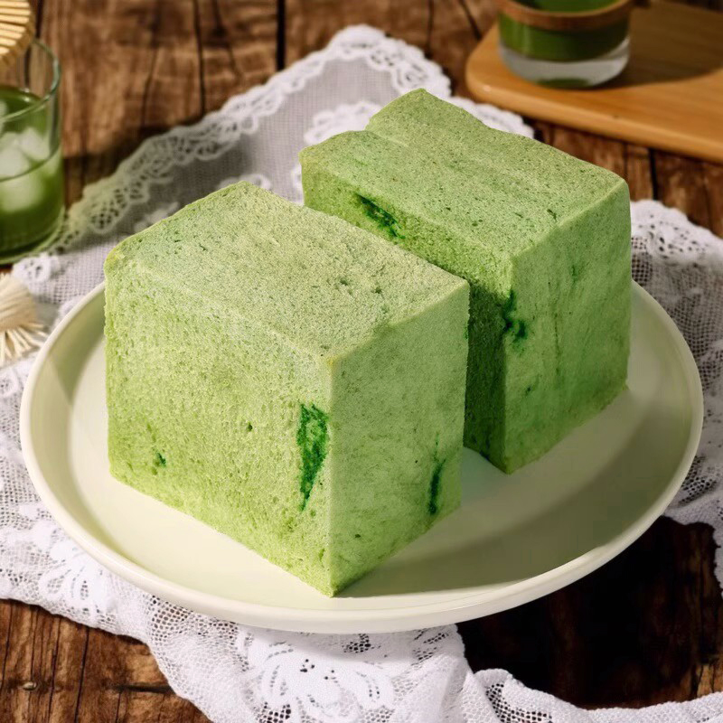 0添防腐剂抹茶黄油厚切吐司短保