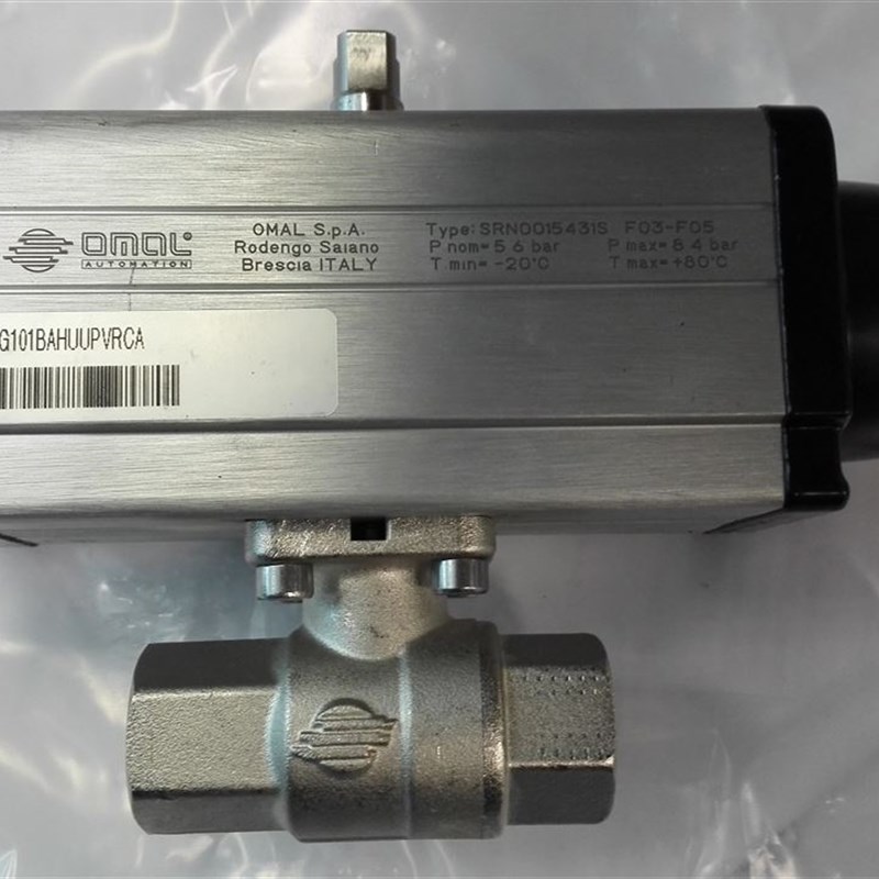 意大利OMAL欧玛尔气动球阀D101H006