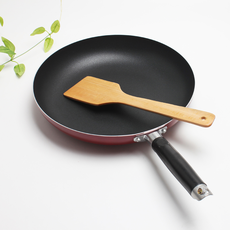 商用大容量平底锅不粘锅无油烟锅牛排煎锅煎蛋锅18-32CM铝煎盘