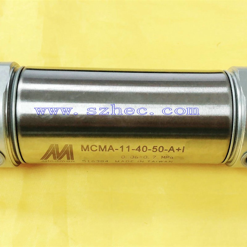 正品 台湾金器 MINDMAN 迷你气缸MCMA-11-40-50A-1缓冲 附磁 耐磨