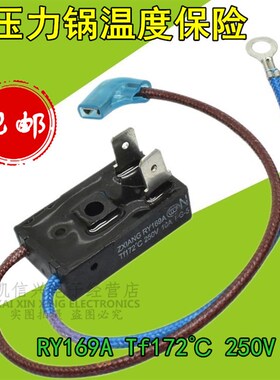 适用电饭煲电压力锅温度保险管热熔断器保险丝RY169A Tf172度