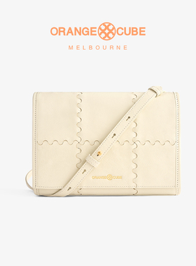 Orange Cube魔方女士轻奢手工信封包单肩斜挎小方包大容量通勤包