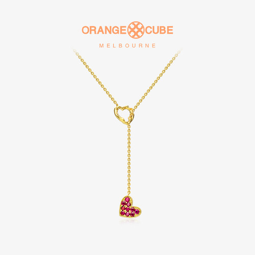 OrangeCube心跳项链节日礼物