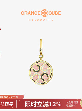 Orange Cube幸运马蹄挂坠925银原创小众设计高级感锁骨颈饰吊坠
