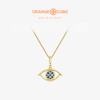 锁骨链挂坠OrangeCube