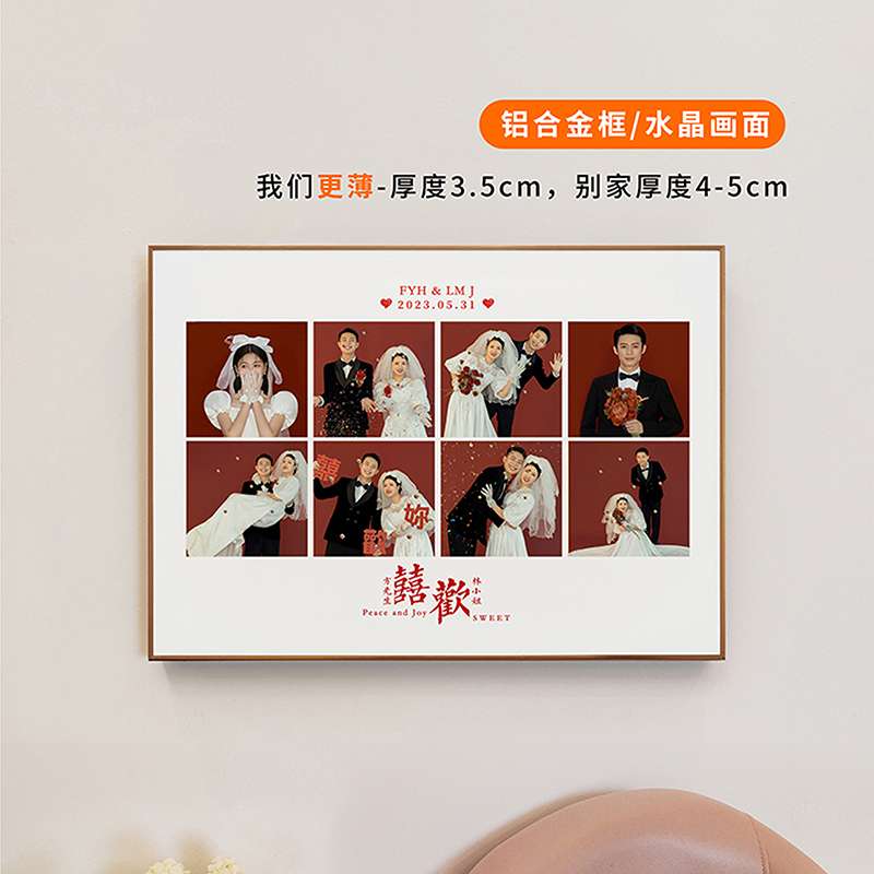 电表箱装饰画遮挡电闸箱配电箱挂画照片婚纱照电表盒遮丑客厅超薄图片