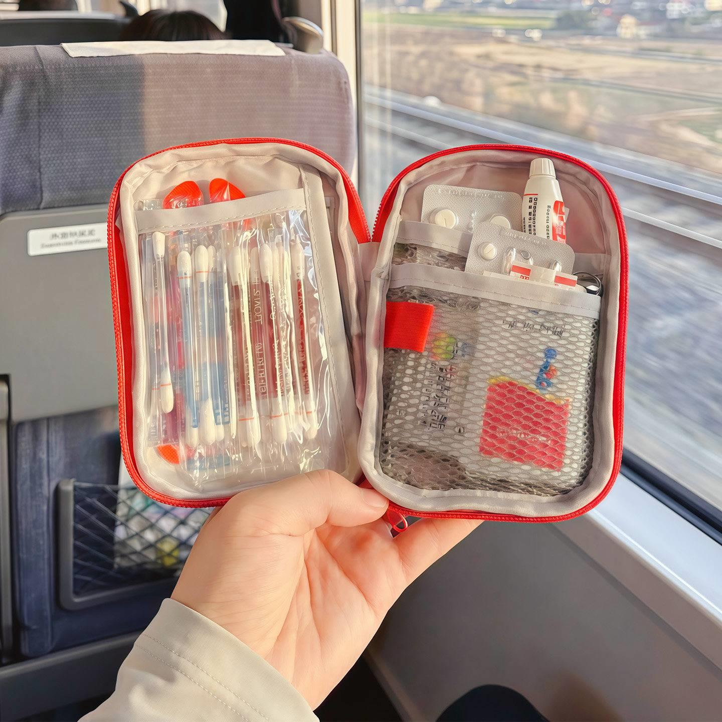 【旅行好物】药品收纳包随身便携医疗急救包儿童常备药品防护包