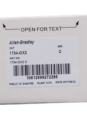 1734-OX2  原装美国AB罗克韦尔PLC模块质保一年顺丰包邮POINTIO~