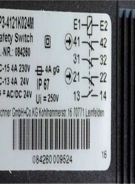 【汇生】Euchner 084260 安士能全新安全模块 TP3-4【议价】