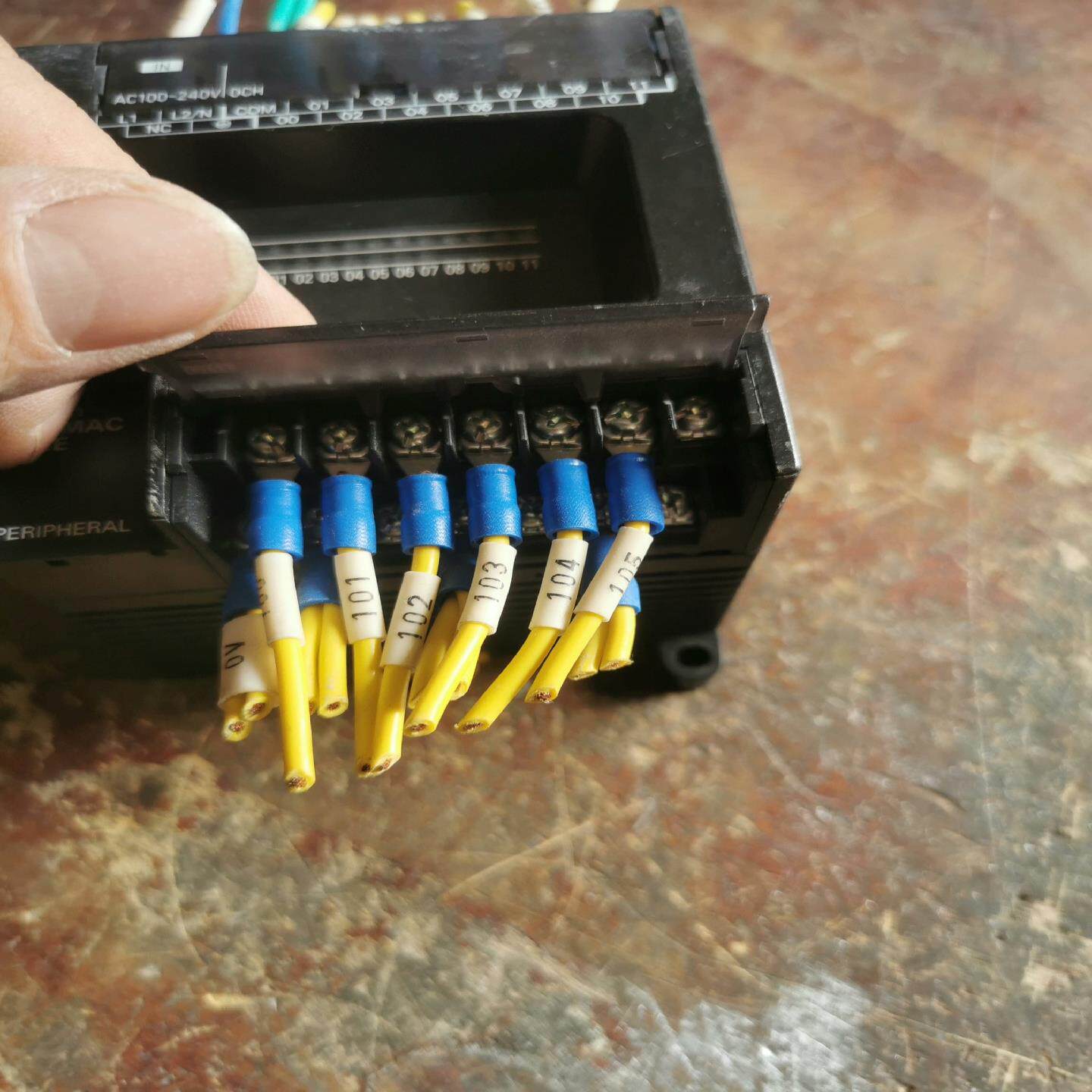 PLC  CP1E-E20SDR-A，，实物质(崽崽配件）