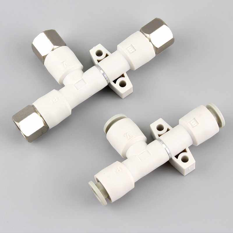 管式真空发生器ZH05DS07DL10DS13大吸力气动负压软管06-08-01-02