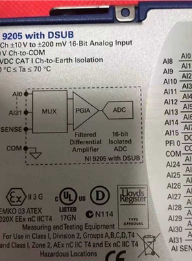 NI 9205 NI9233 NI9234模拟输~议价