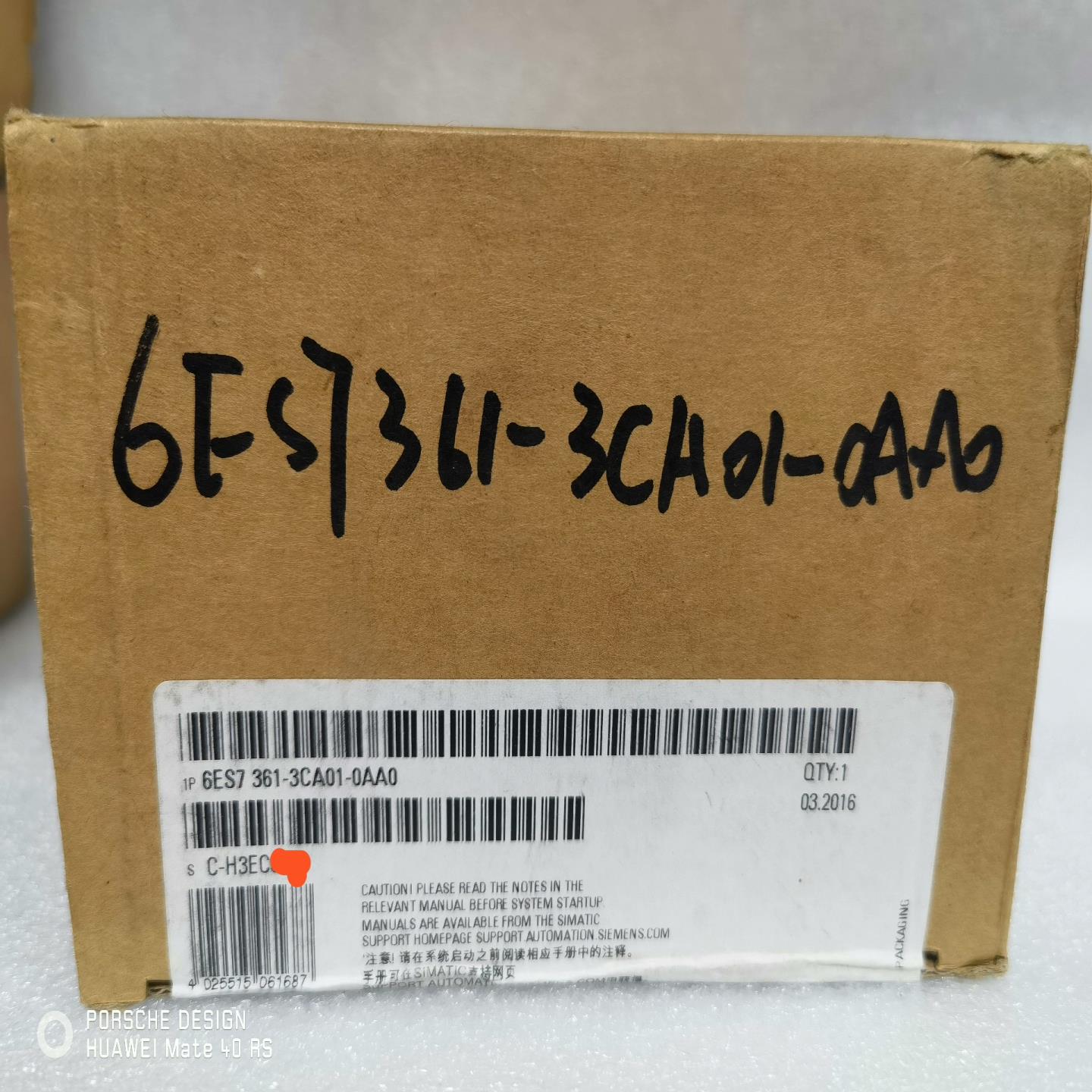 (议价)6ES7 361-3CA01-0AA0   原标正
