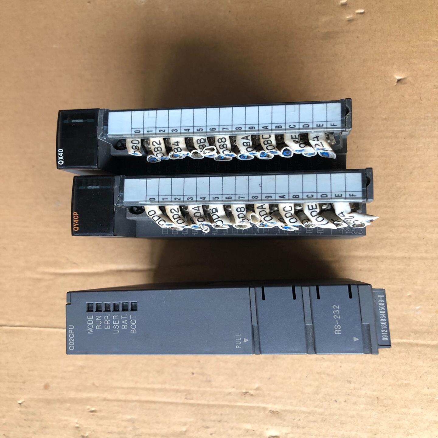 议价三凌、Q02CPU、一个、QX40、QY40P、成色如图功能