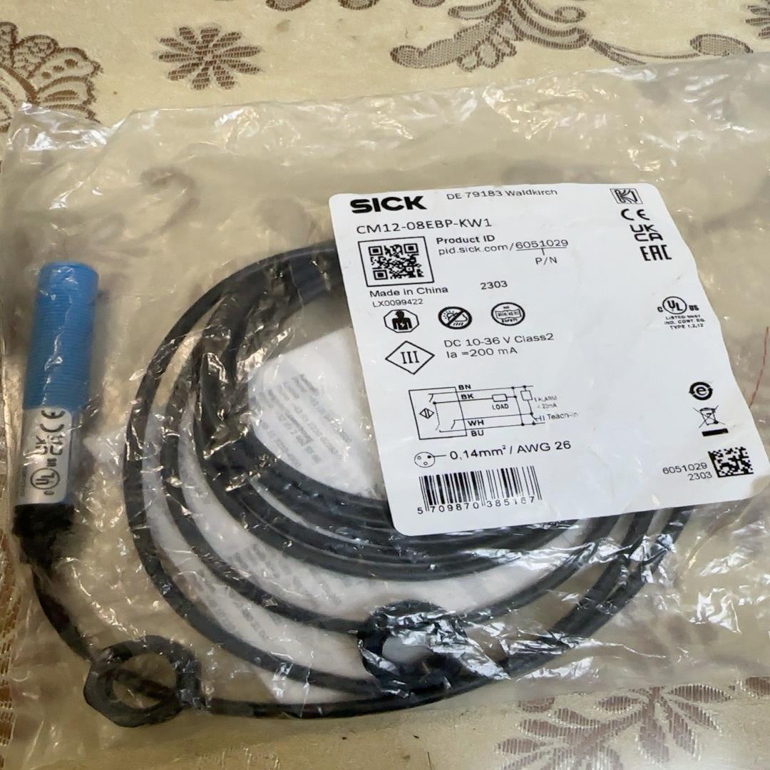 议~CM12-08EBP-KW1西克SICK电容传感器接近开关，