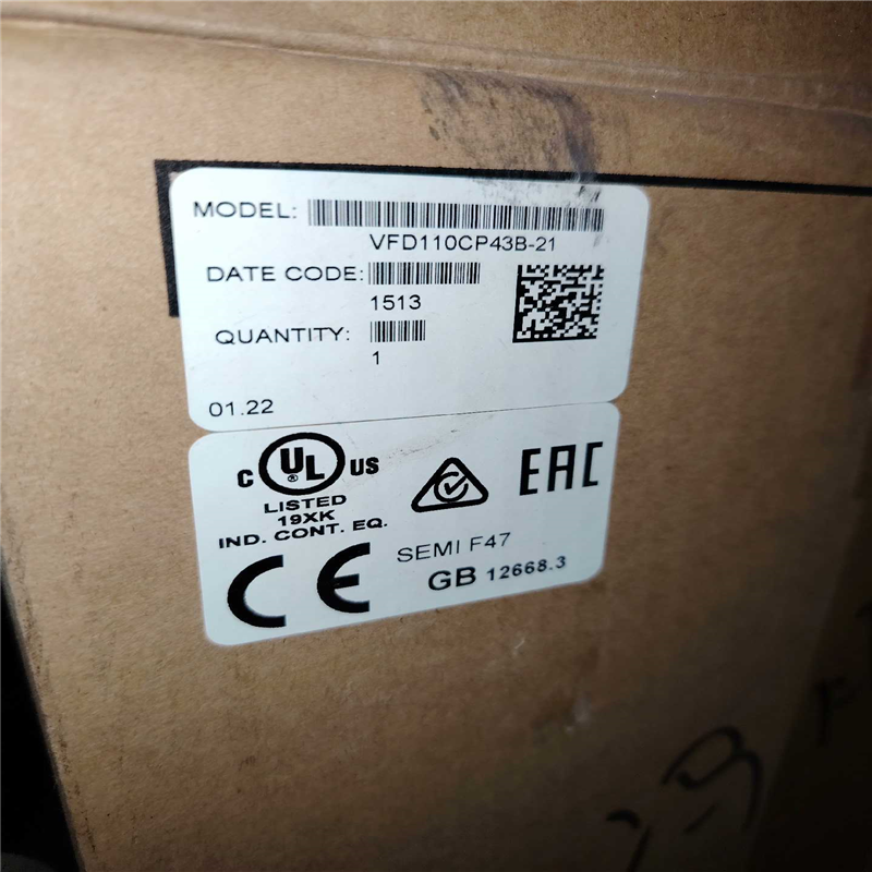 台达变频器新的VFD110CP43B-21东西如图拍前议价（夫美商行）