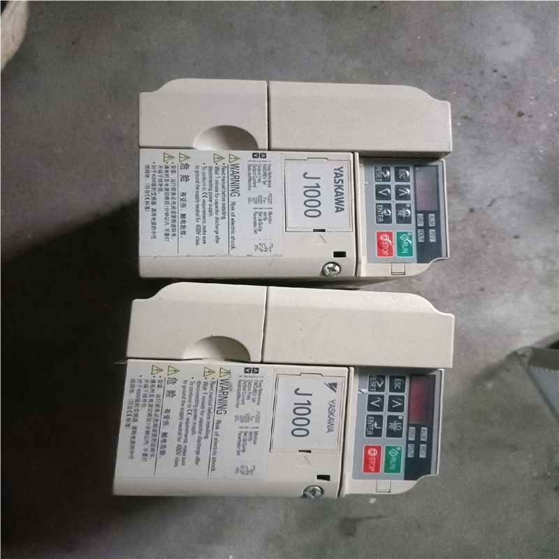 议~安川J1000变频器CIMR-JB4A0005BAA 原装拆