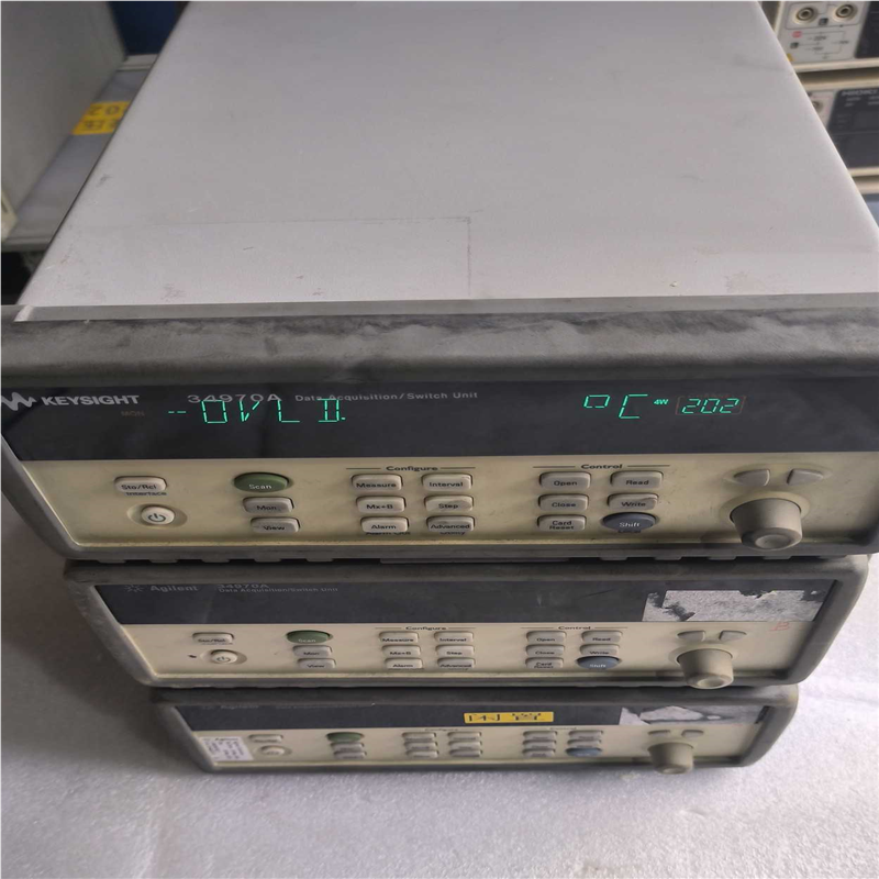 议~安捷伦 是德 34970A数据采集仪，现货3台成色如图，标价