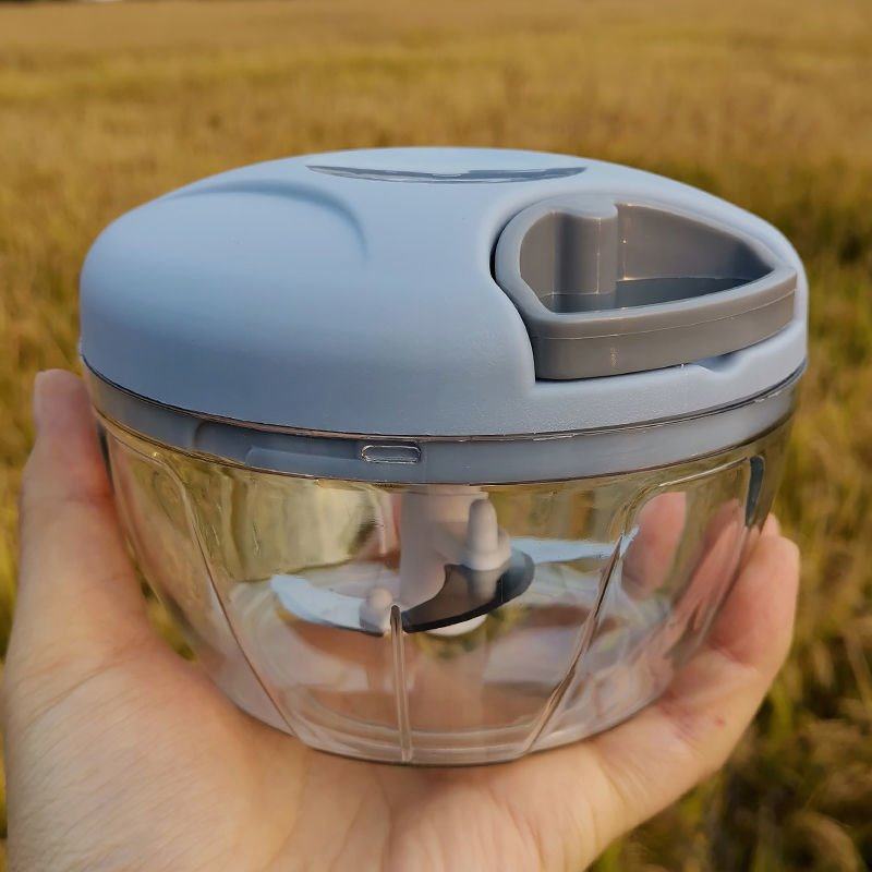 钓鱼专用打虾器手动小型迷你家用手拉式饵料搅拌机虾肉虾滑搅肉粉