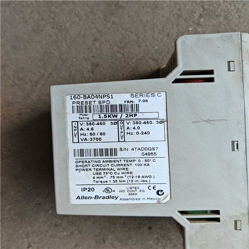 【顺庆】AB变频器型号160-BA04NPS1电压380V功率150【议价】