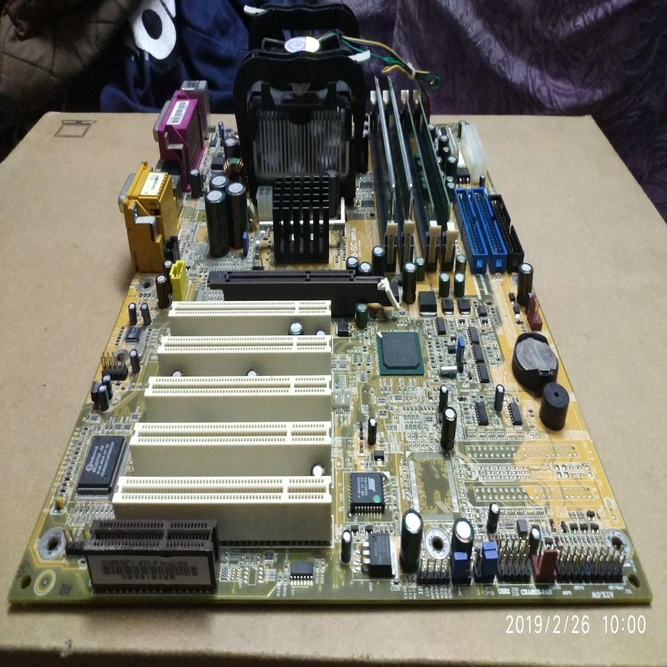 DFI NT70-SC  主板  ATX  478  i850 CPU内存 风扇 整套 拍前询价