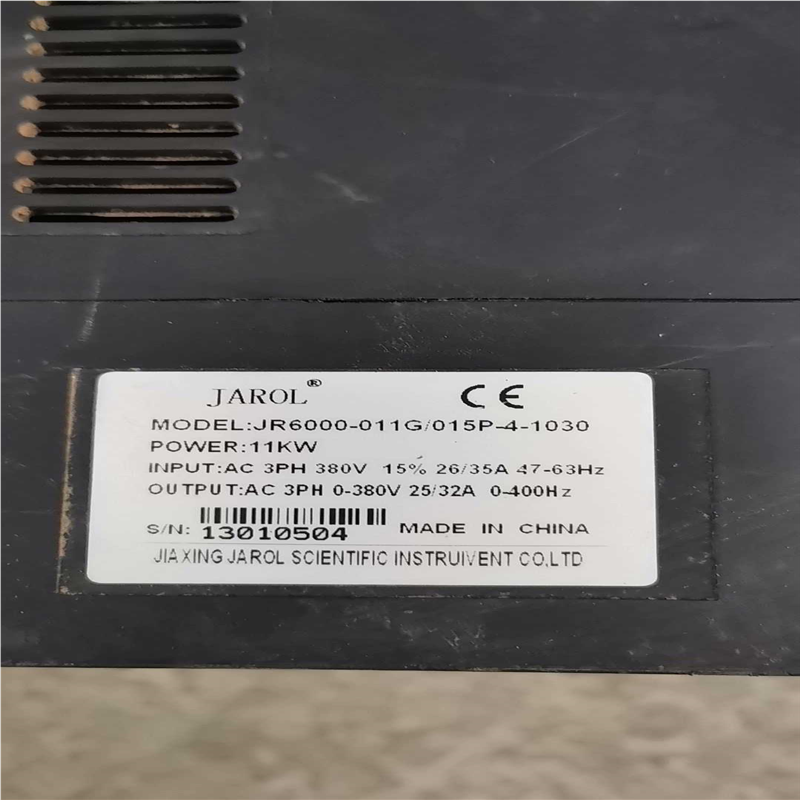 JR6000-011G/15P-4-1030 佳乐变频器 3~议价