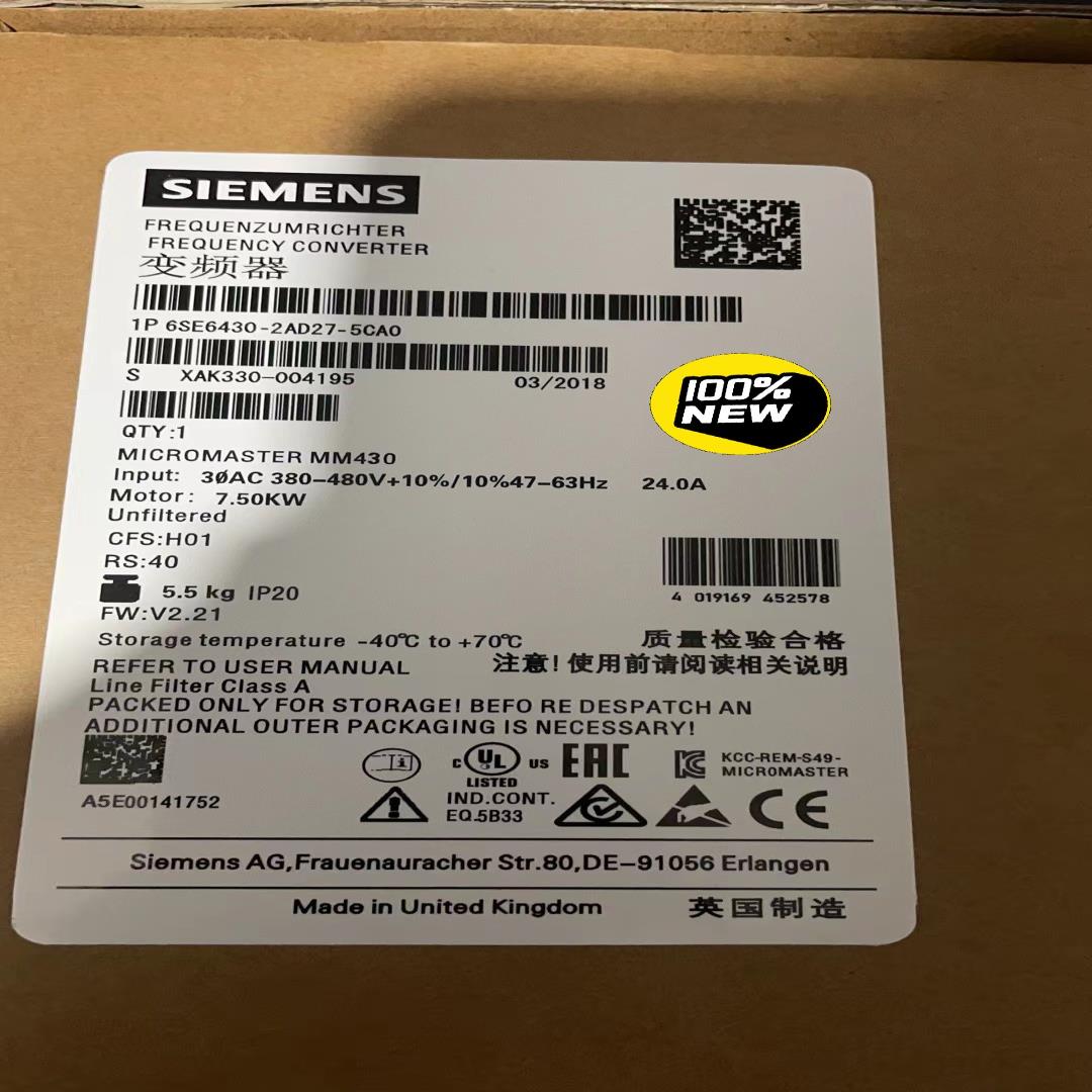 6SE6430-2AD27-5CA0MM430变频(崽崽配件）