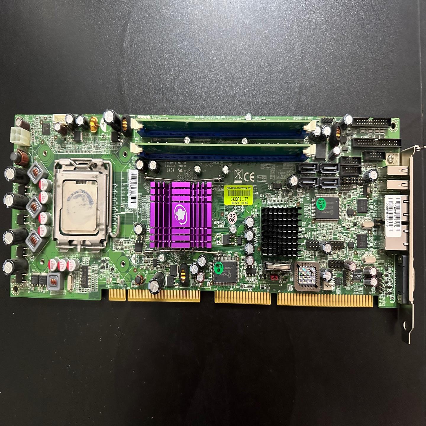 瑞传工控机主板 ROBO-8777VG2A 送CPU 内存~议价